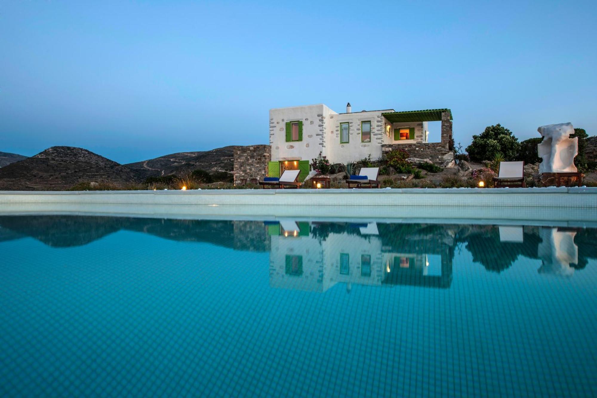 Villa Aeolos With 2 Private Pools Sarakiniko  Экстерьер фото